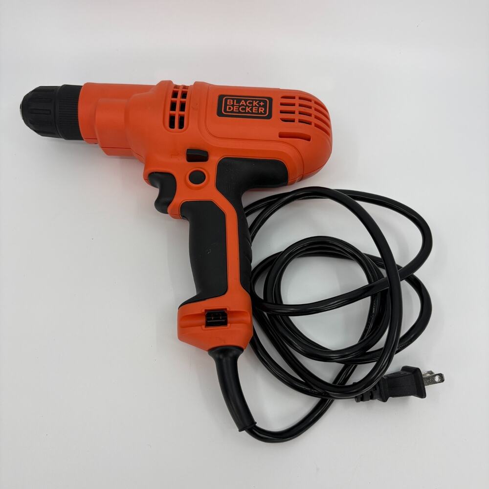 Black+Decker DR260 3/8 Corded Drill 5.5A Variable Speed Tested Working